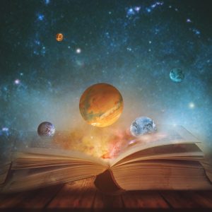 Book,Of,The,Universe,-,Opened,Magic,Book,With,Planets